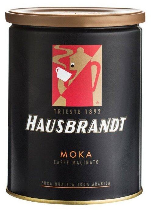 Кофе молотый Hausbrandt Moka (Мока), ж/б, 2x250г - фотография № 3