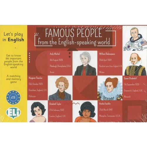 FAMOUS PEOPLE (A2-B1) / Обучающая игра на английском языке 