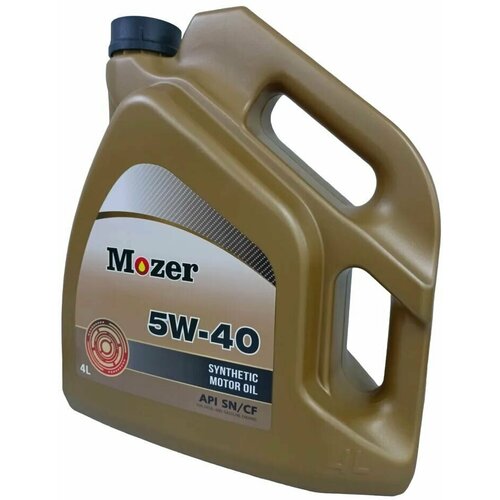 Моторное масло 5W-40 Синтетическое 4 л /MOZER