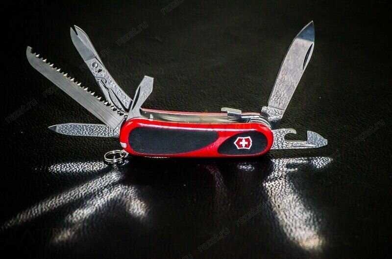 Нож перочинный Victorinox EvoGrip S17 (2.3913.SC) 85мм 15функций красный/черный карт.коробка - фото №13