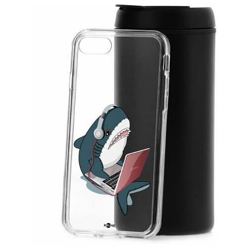 фото Чехол на айфон 7 kruche print акула кruче