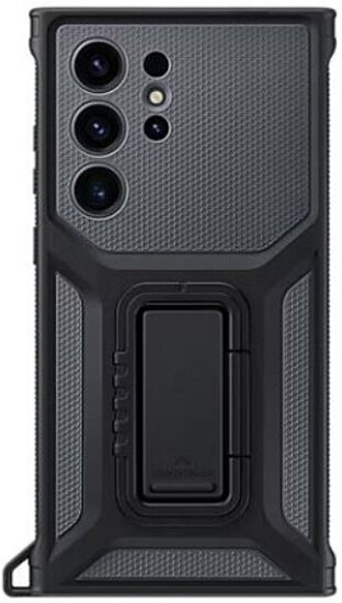 Чехол Samsung для Galaxy S23, Ultra Rugged Gadget Case, титан (EF-RS918CBEGRU)