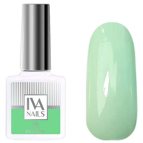 Гель-лак IVA NAILS Ice Cream №05, 8 мл гель лак iva nails black white молочное мороженое ice milk 8 мл