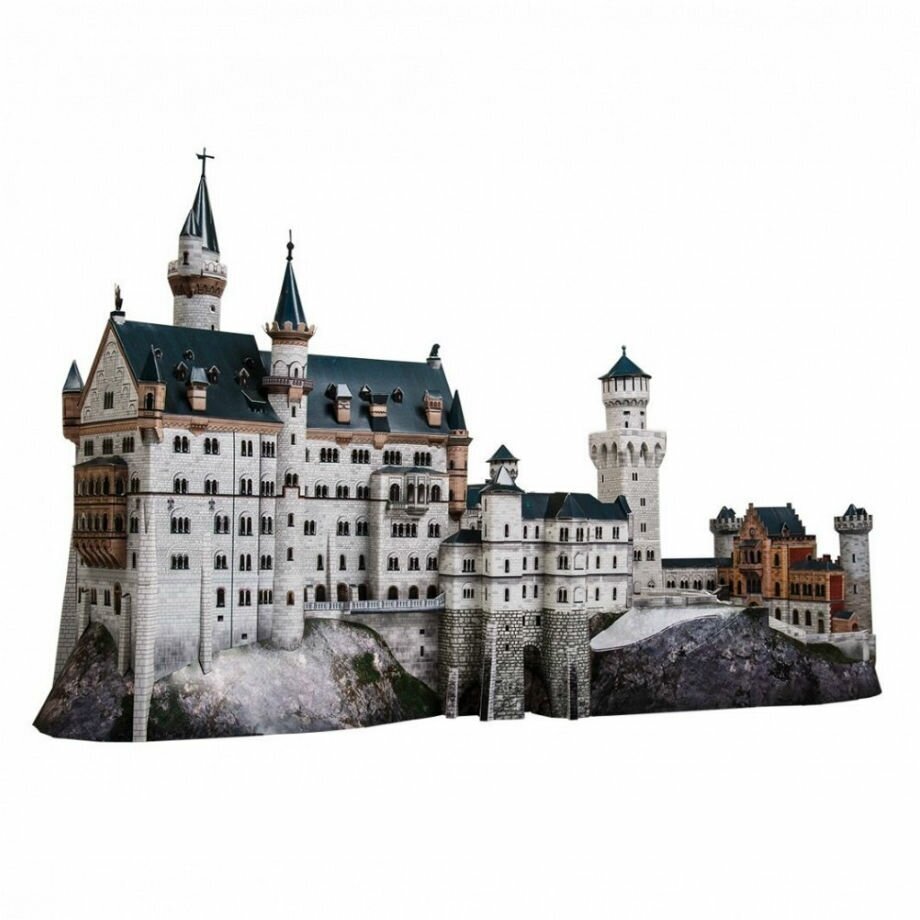 Сборная модель Замок Нойшванштайн — фото 1