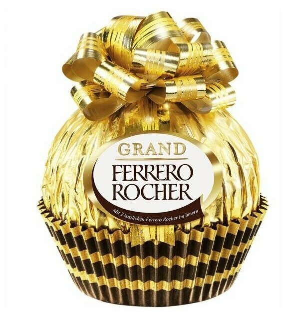 Набор конфет Ferrero Rocher Grand молочный шоколад с дроблеными лесными орехами, 125 г - фотография № 20