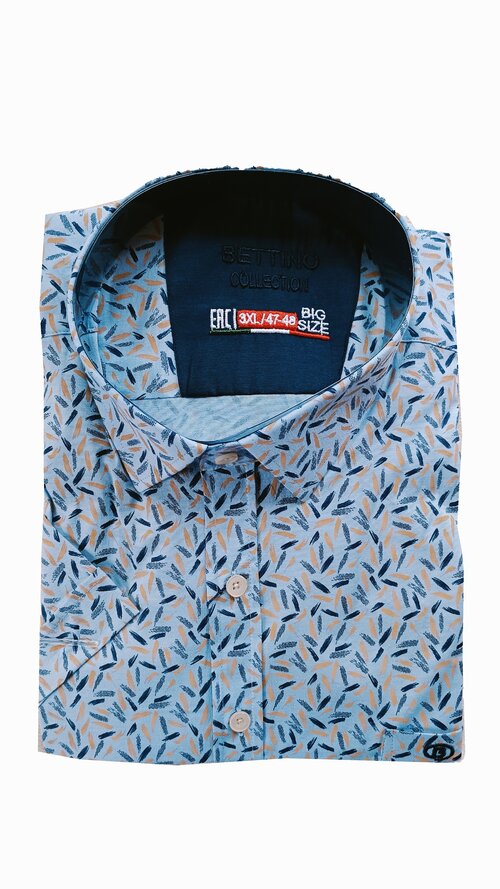 Рубашка Bettino, размер 3XL(60), синий