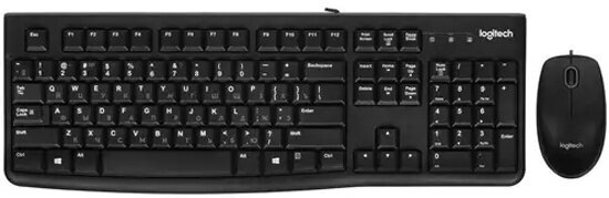 Комплект: клавиатура+мышь Logitech MK120 Desktop (920-002589)