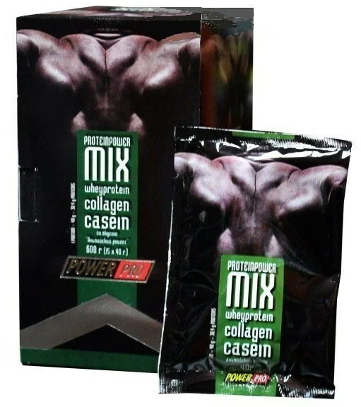 Power Pro Protein Power Mix 15 шт 40 гр (Power Pro) Альпийский рецепт