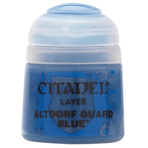 Краска акриловая Citadel Layer Altdorf Guard Blue - 12мл. набор красок для аэрографа ork s workshop nail art 12 цветов по 30мл