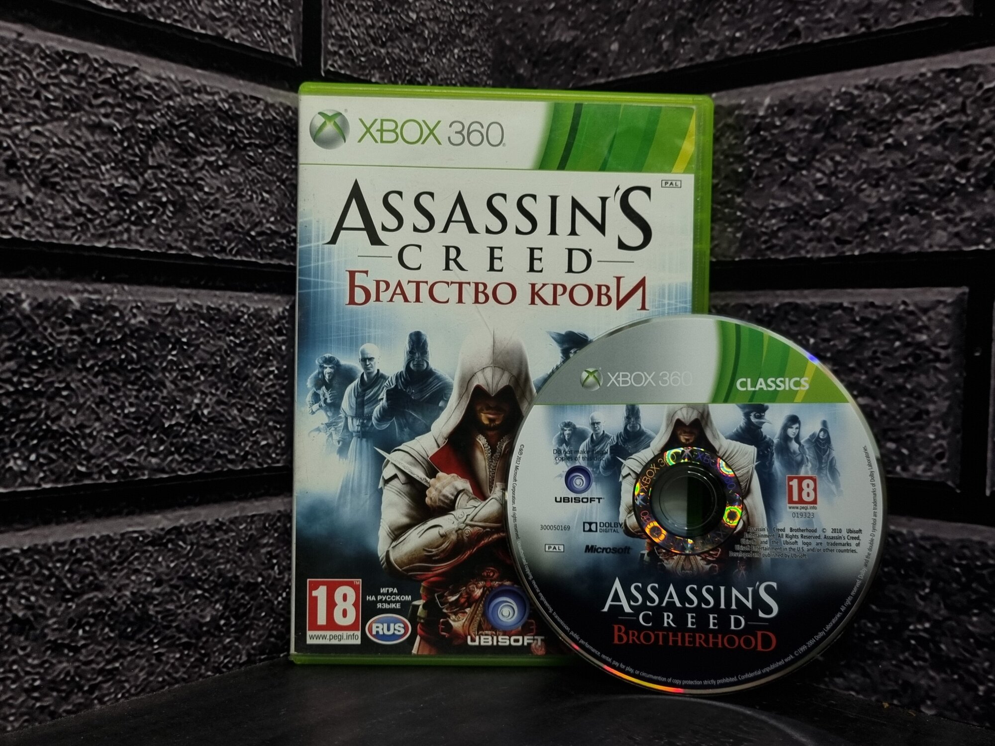 Игра Для Xbox 360 Assassin's Creed: Братство крови (Brotherhood) РУС Resale