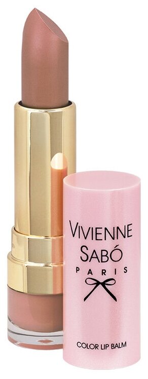 Vivienne Sabo помада-бальзам для губ Baume a Levres Color lip balm, оттенок 04 Нюд