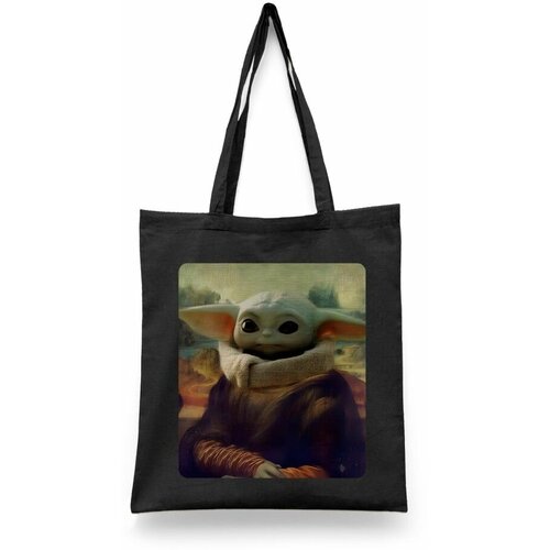 фото Сумка шоппер каждому своё, черный