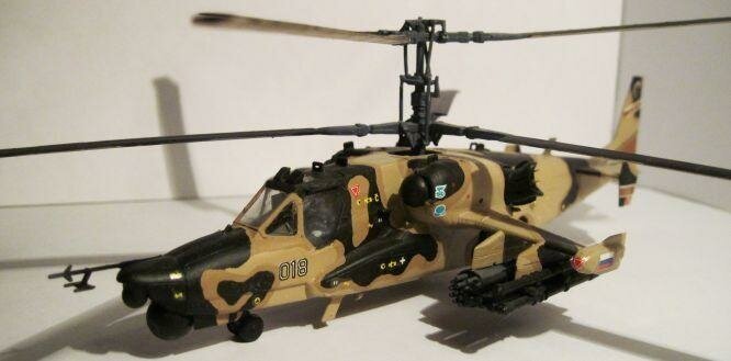 Игровой набор Звезда Вертолет Ка-50Ш - Ночной охотник 21 см - фото №12