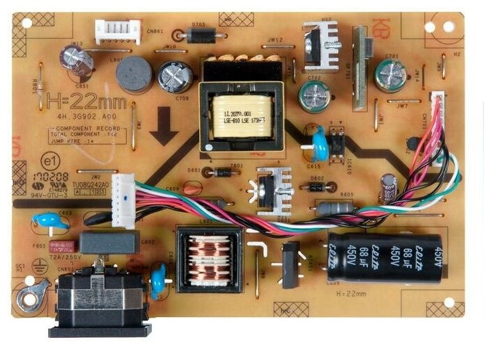 Плата для Asus vP228DE power board (с разбора)