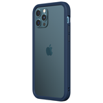 Чехол-бампер RhinoShield темно-синий для Apple iPhone 12/12 Pro с защитой от падений с 3.5 м - изображение