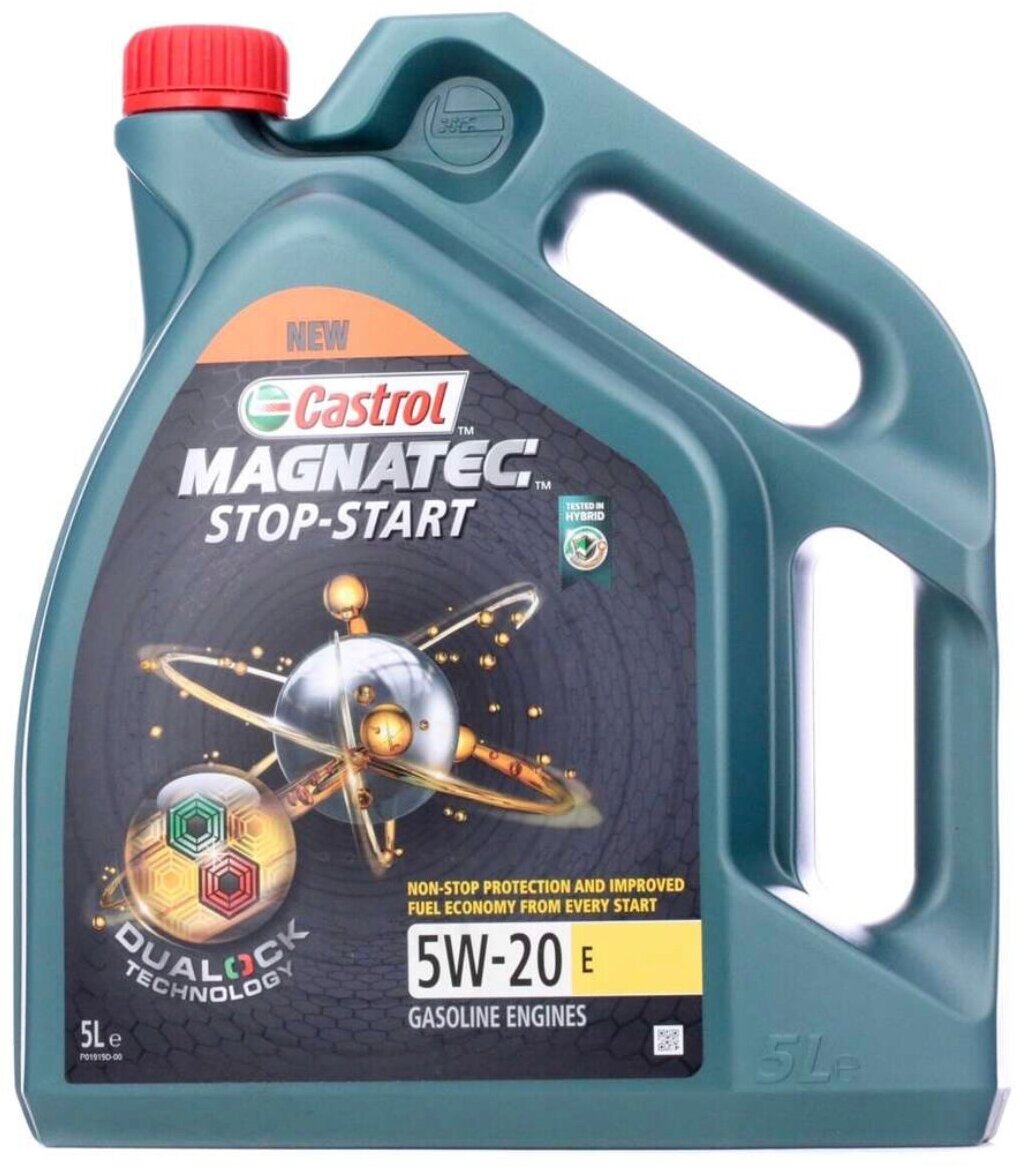 Моторное масло CASTROL Magnatec Stop-Start E 5W-20 5л. синтетическое [15cc4d] - фото №6