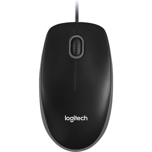 Мышь Logitech Optical B100 910-003357 мышь проводная logitech b100 чёрный usb 910 003357