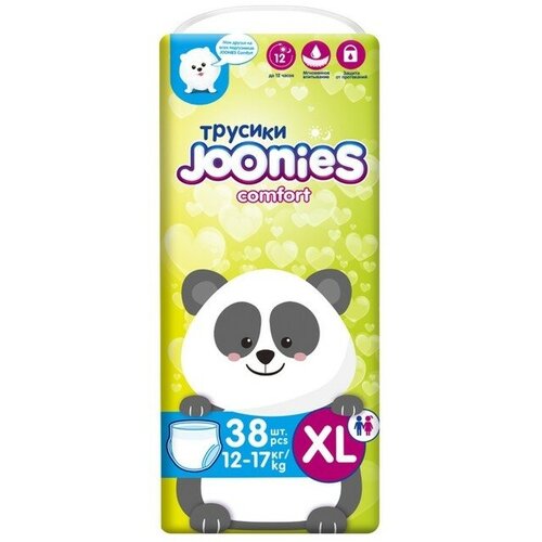 Подгузники-трусики JOONIES Comfort, размер XL (12-17 кг), 38 шт.