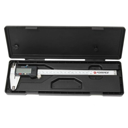 Штангенциркуль электронный 0-125мм 001мм внутр наруж глубиномер в пластиковом футляре Forsage F-5096PE 3915₽
