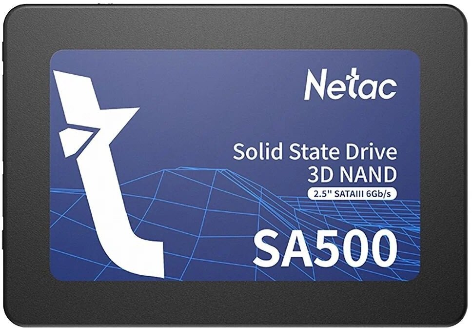 Жесткий диск SSD 2.5" Netac SA500 256Gb (NT01SA500-256-S3X)
