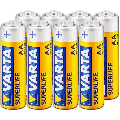 Батарейка VARTA SUPERLIFE AA, в упаковке: 8 шт. батарейка varta superlife aa 8 шт