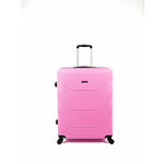 Пластиковый чемодан FREEDOM, цвет Светло-Розовый, размер L, 75 см. - изображение