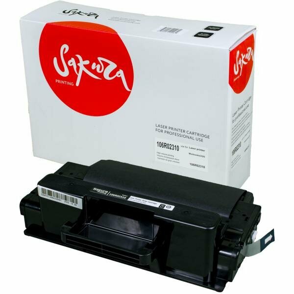 Картридж SAKURA 106R02310 черный для Xerox WorkCentre 3315/3325 совместимый (5K) (SA106R02310)