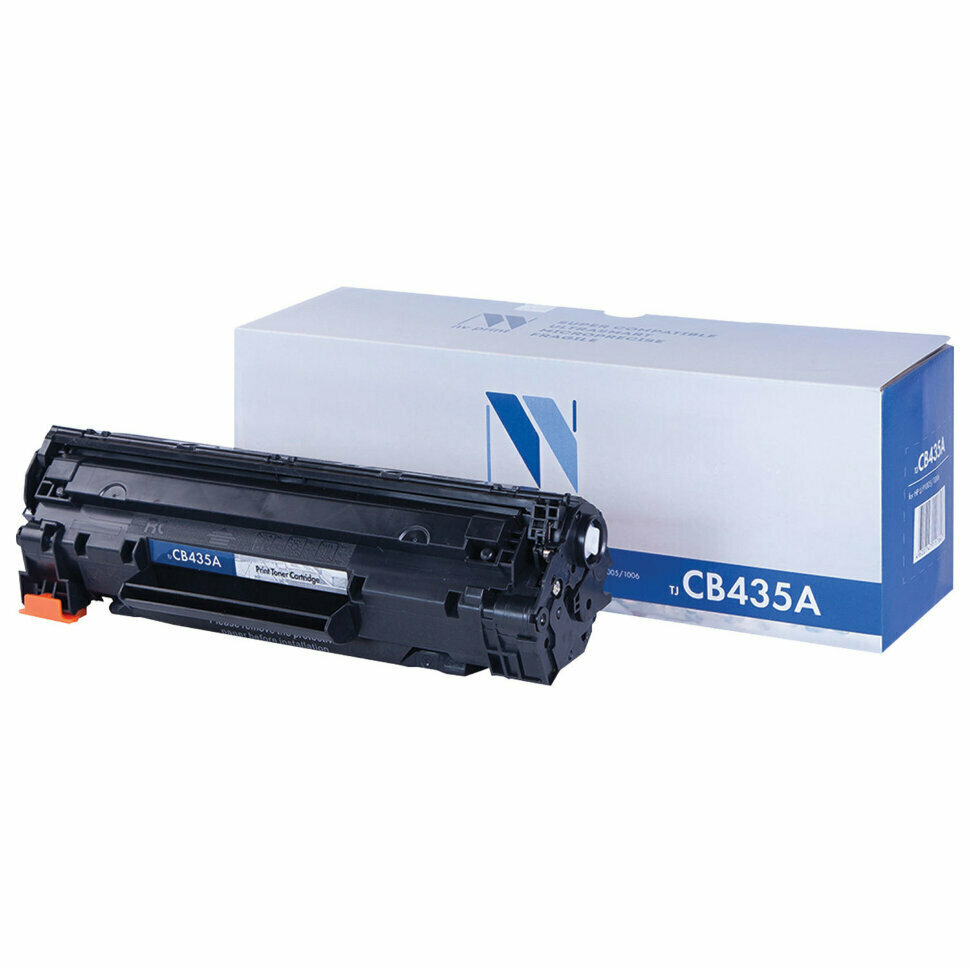 Картридж лазерный NV PRINT (NV-CB435A) для HP LaserJet P1002/1005/1006/1007/1008, ресурс 1500 стр, 361191