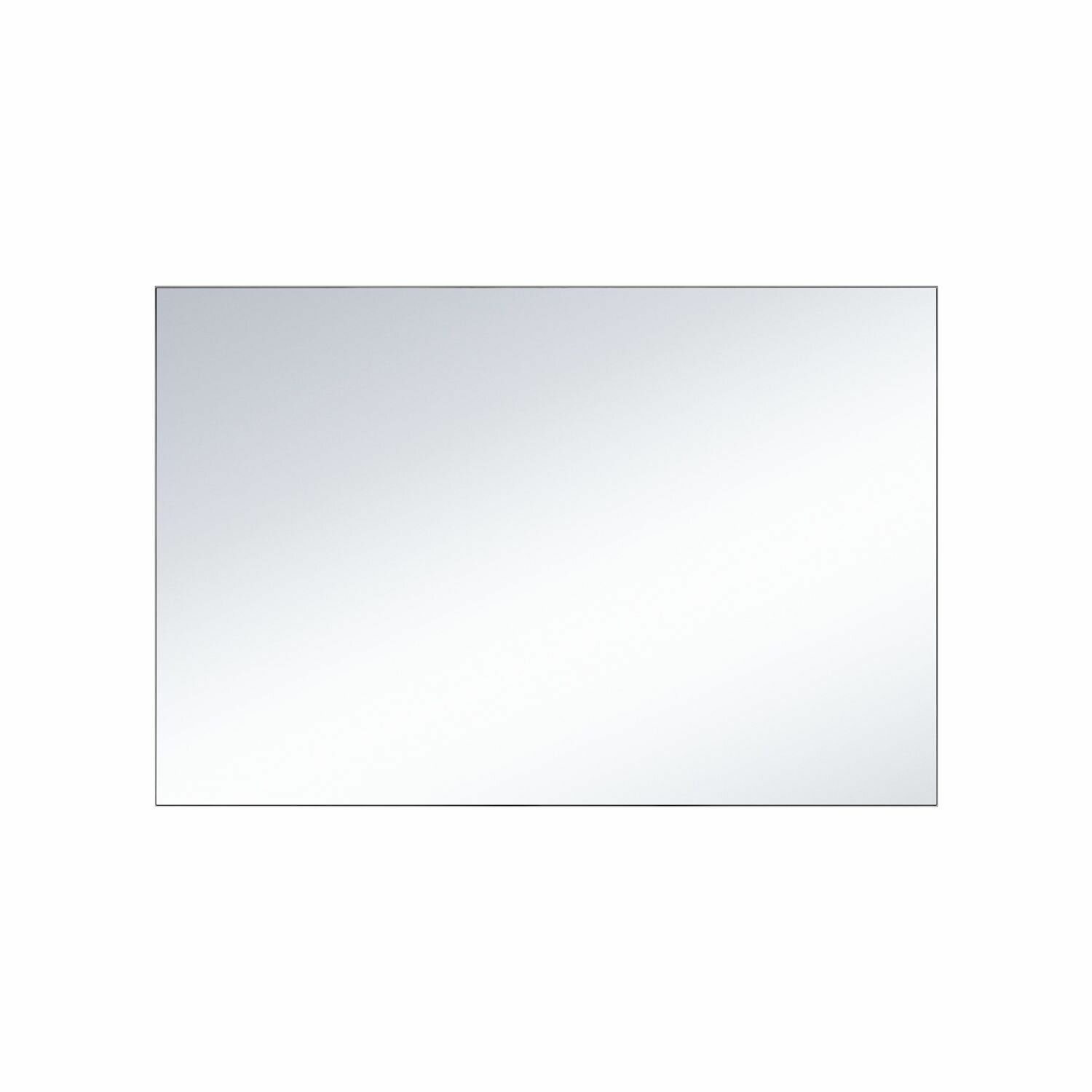 Зеркало Misty Марс 120 в алюминиевом профиле - фотография № 2
