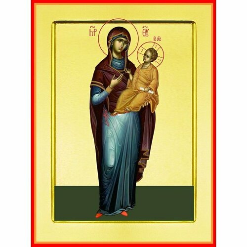 Икона Божьей Матери Одигитрия ростовая, арт PKI-БМ-57