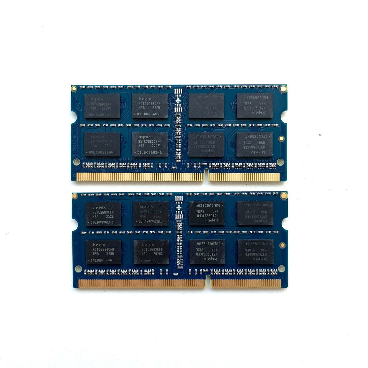 Оперативная память SK Hynix DDR3 4GB 1333МГц PC3-10600S 1.5v SODIMM для ноутбука 2шт — фото 4