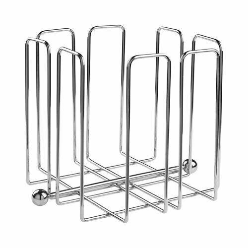 Салфетница сталь нерж высота 185 длина 19 ширина 19см металлич 2500₽