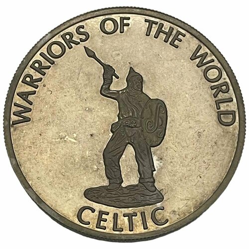 ДР Конго 10 франков 2010 г. (Воины мира - Кельтский воин) (Proof)