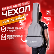 TERRIS TGB-A-05GRY - чехол для акустической гитары, утепленный