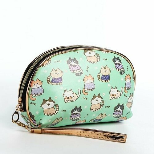 фото Косметичка 24х24 см, зеленый promarket