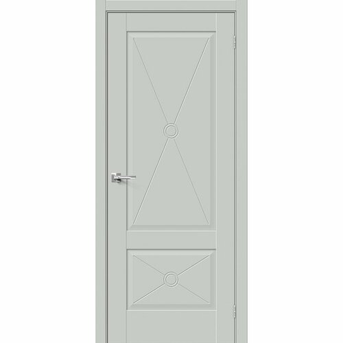 Прима-12. Ф2 Grey Matt, дверь Браво дверь прима 12 ф2 цвет white matt двери браво
