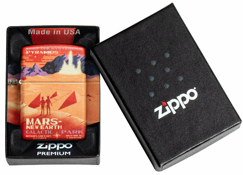 Зажигалка ZIPPO Mars Design 49634 - фотография № 12