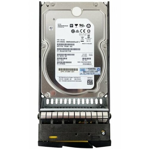 Жесткий диск HP 871864-001 4Tb 7200 SAS 3,5 HDD