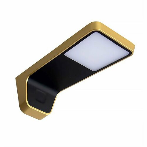 Светильник Lena II(с выкл) золото/черный/натур. свечение, 160*50*70, 12V, 2 W, 145 lm, IP20