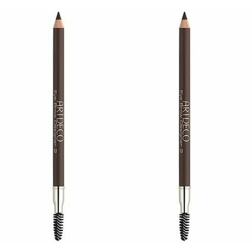 ARTDECO Карандаш для бровей с щеточкой Eye Brow Designer, тон 2, 2 шт