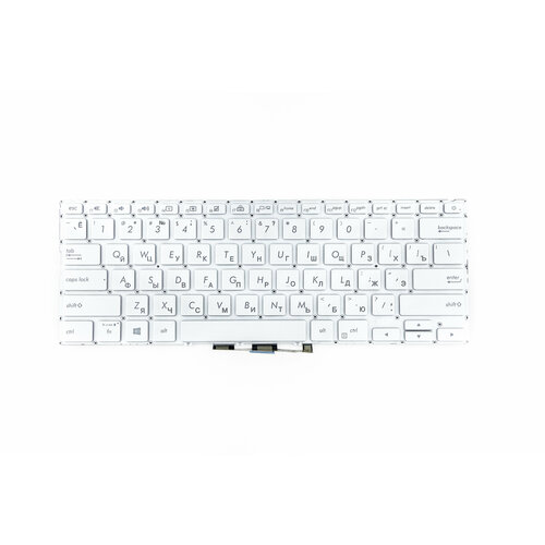 Клавиатура для Asus BX433FN BX433 BX433FA серебро p/n: 0KN1-5Z2UA13 клавиатура для ноутбука asus x540y белая p n 0knb0 610tru00 0knb0 610tus00 13nb0b01ap0301 15k930947950q