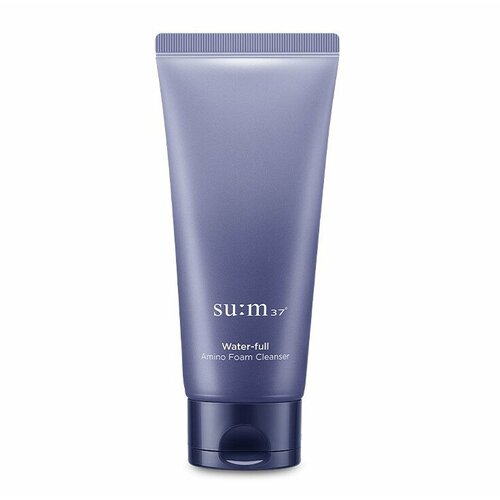 Очищающая пенка с аминокислотами SU: M37 Water Full Amino Foam Cleanser 40 мл очищающая пенка для умывания с керамидами для чувствительной кожи nextbeau wish planner cera foam cleanser 100 мл