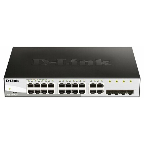 Коммутатор D-Link DGS-1210-20F2A Управляемый Layer 2 1897300₽