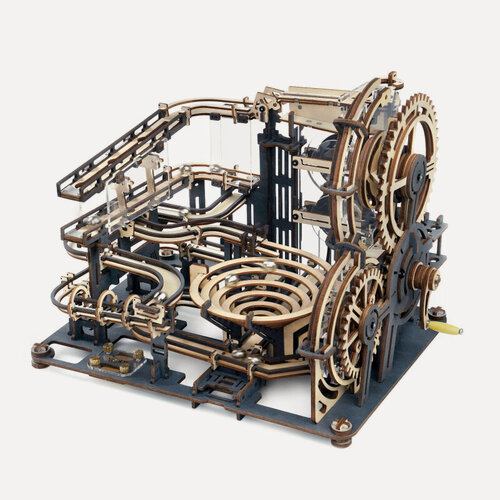 Изображение товара Деревянный конструктор Марбл-трасса ночной город LGA01 (ROKR)