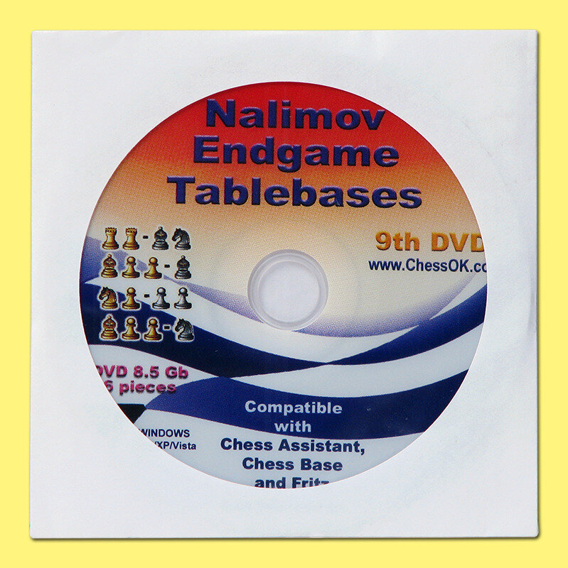 Компакт диск Эндшпильные таблицы Налимова (11 Компакт диск)