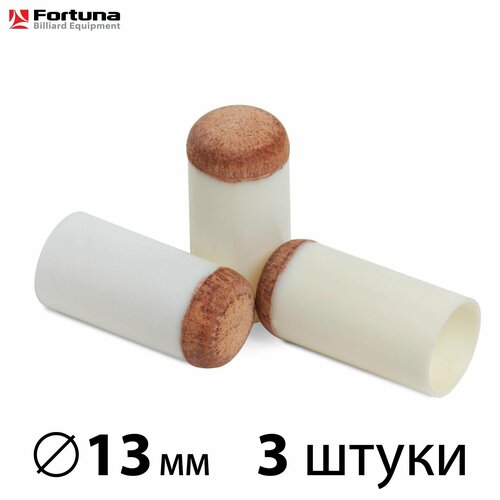 Колпачок для кия Push-On-Tips 13мм, 3 шт.