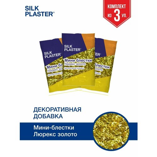 Жидкие обои Silk Plaster золотистый