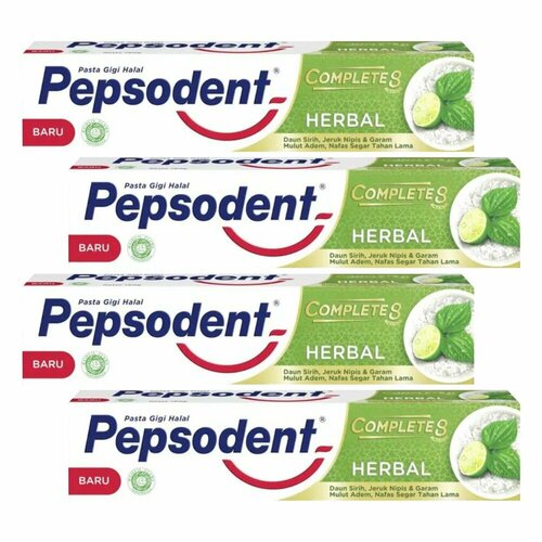 Зубная паста Pepsodent Комплекс 8 Травы 75 гр. х 4 шт.