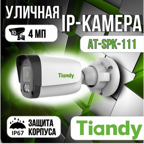 AT-SPK-111 - уличная IP видеокамера 4 Мп Tiandy SPARK