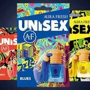 Ароматизатор подвесной для автомобиля Aura Fresh UNISEX Парфюм (арт. 23386)